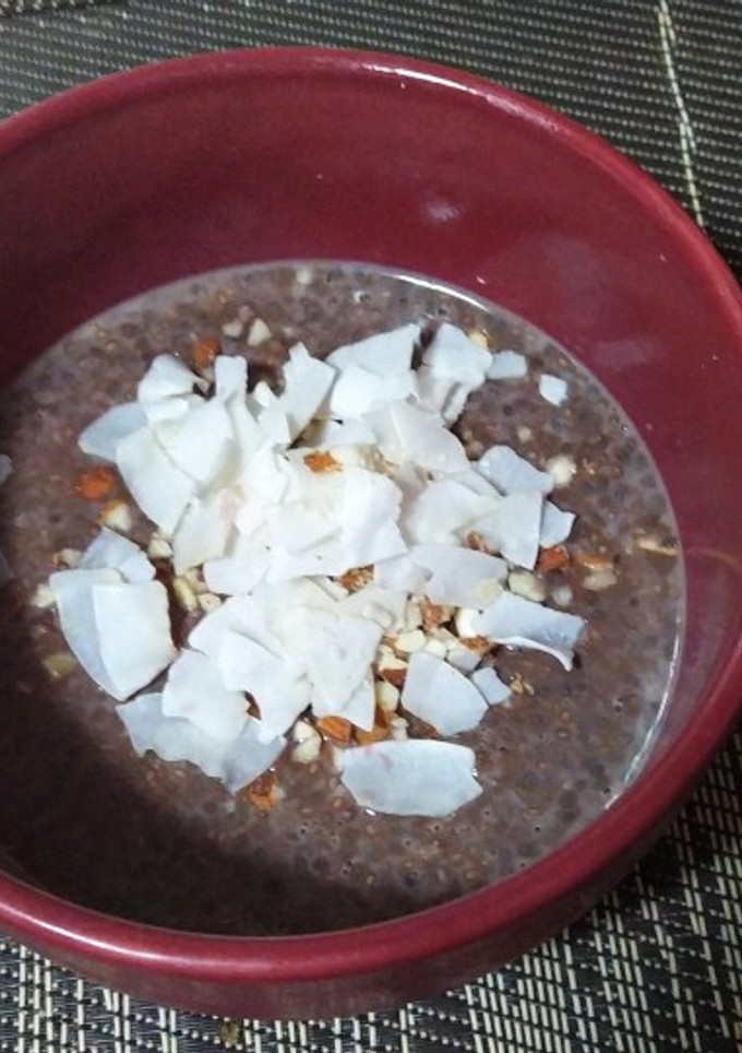 Una foto de Pudín de Chía y Chocolate 🍮🍫