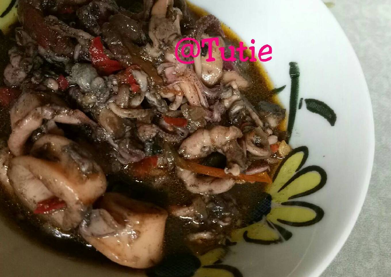 Cumi rendang
