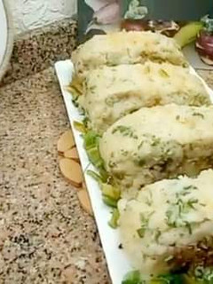 صورة لوصفة رول البطاطس باللحم المفروم