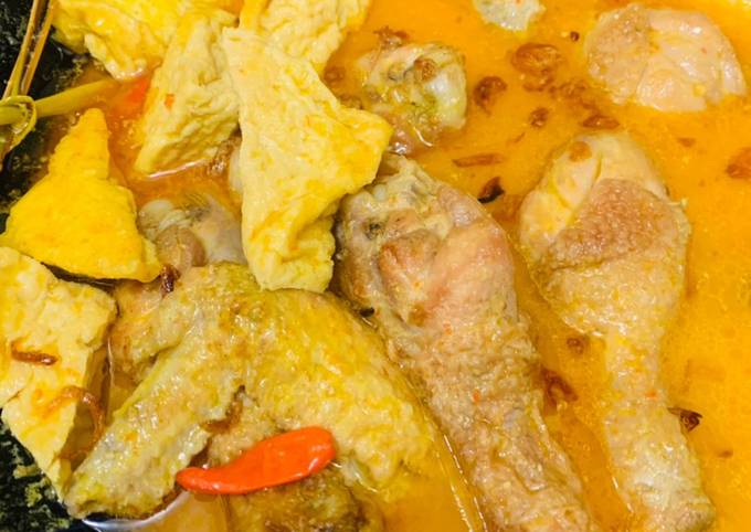 Resep Ayam Tahu Kuah Pedas yang Bikin Ngiler