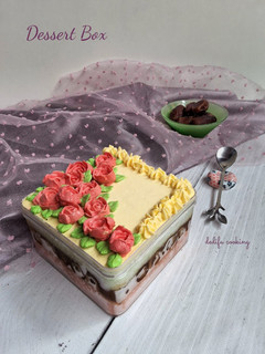 Foto resep 448. Dessert Box Teh Kurma Gluten Free dengan Cream Ekonomis
