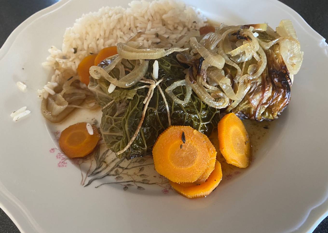 😋 Paupiettes de chou au bœuf et aux échalotes