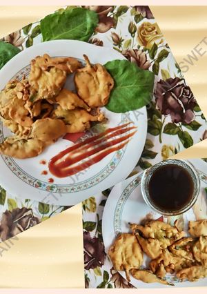 A picture of Full Spinach Fritters (JAIN FOOD).
