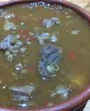 Guiso de lentejas en un solo paso