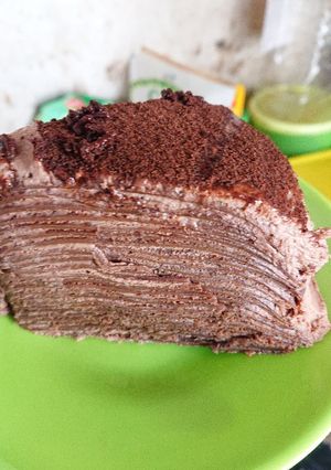 Foto resep Mille crepes cake