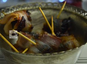 Une photo de Amuse-bouche de pruneau au lard