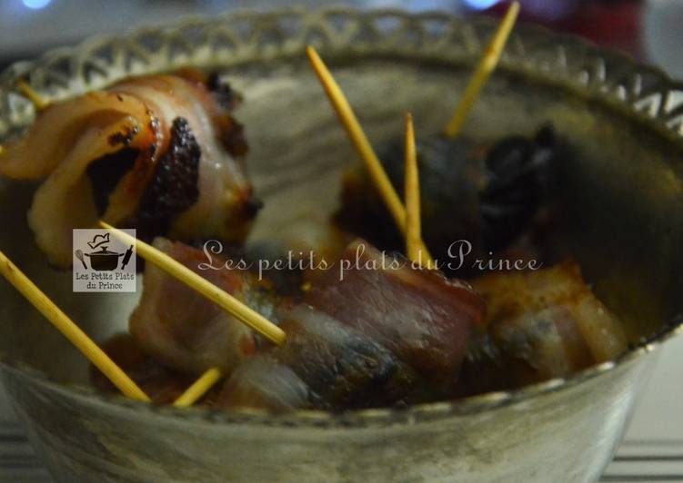 Créer des étapes Amuse-bouche de pruneau au lard parfait