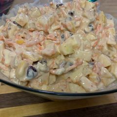 A picture of Apple salad.