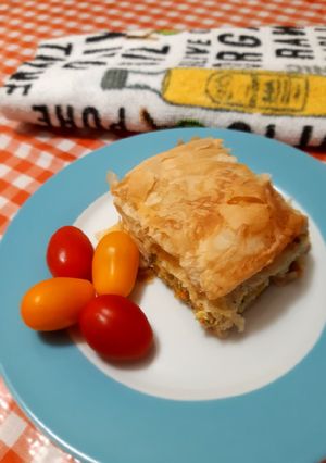 Φωτογραφία της συνταγής Εύκολη πίτα με πράσο!!
