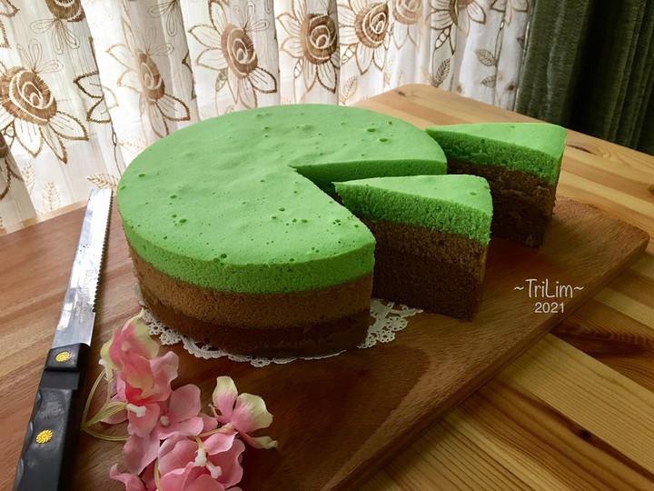 Resep Bolu Kukus Putih Telur 3 layer Anti Gagal