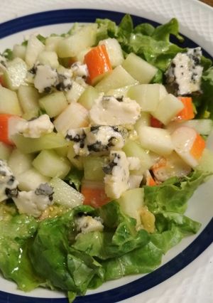 Foto principal de Ensalada de Melón y Roquefort