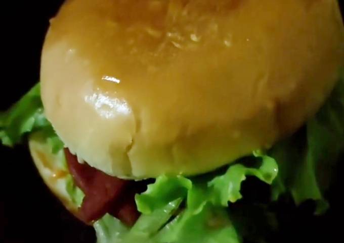 Bagaimana Membuat Burger Abang Abang, Enak Banget