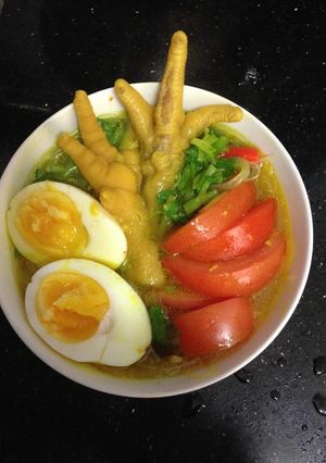Foto resep Soto ayam ceker segerrr 😅😅