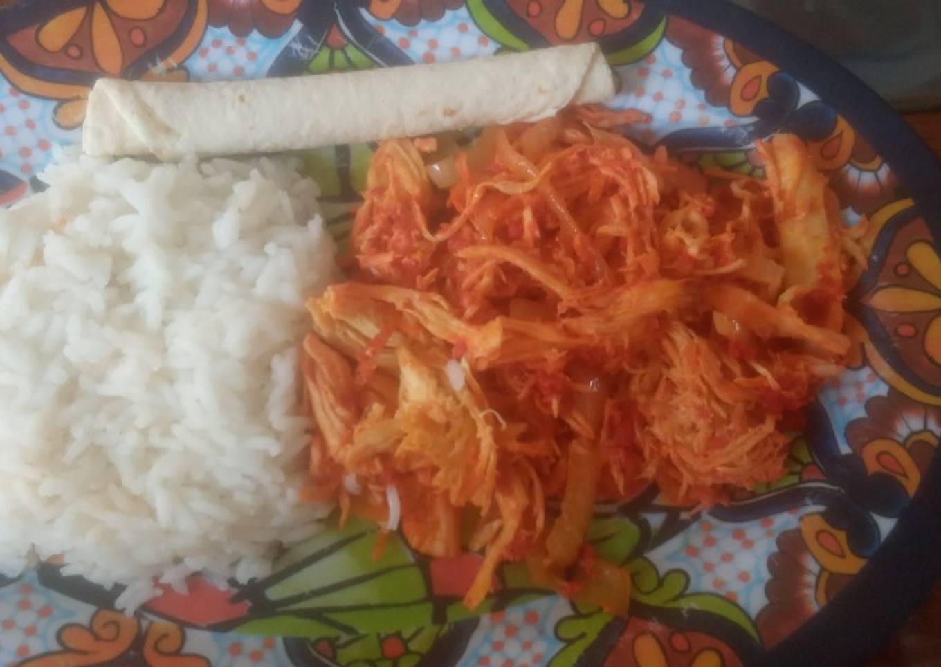 Tinga de pollo