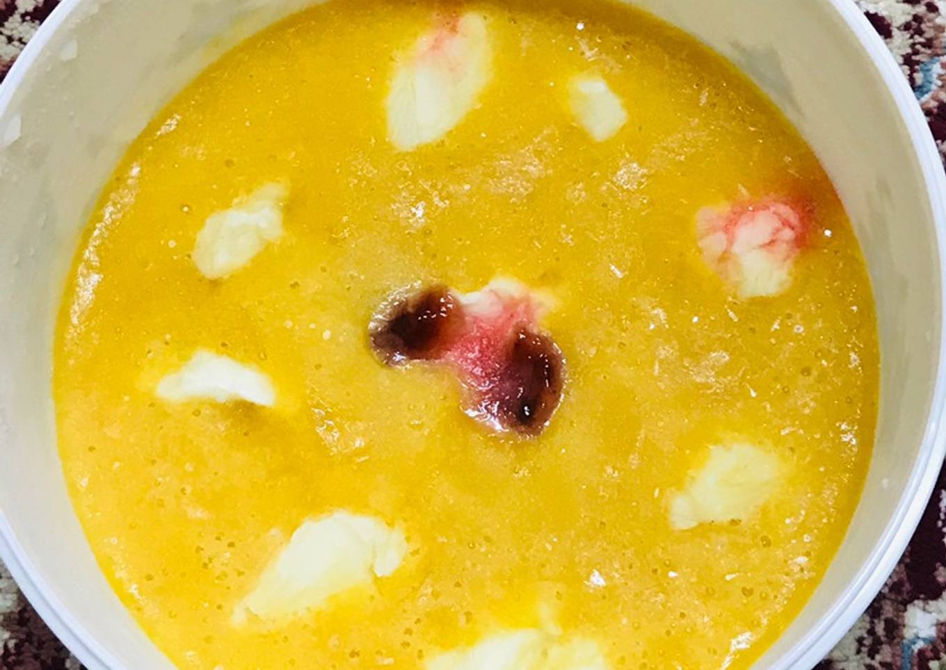 Mango mousse !!!