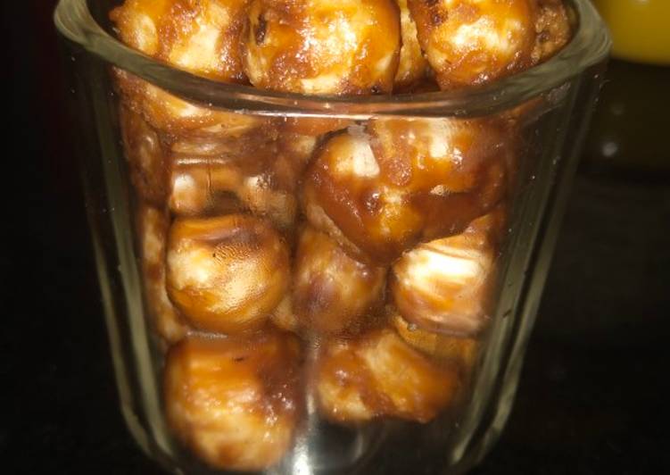 Recipe of Quick Caramelized choco Makhana popcorns