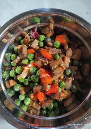 Foto resep Oseng oncom mix lenca