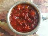 fruit vegetable chutney