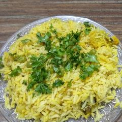 Peas biryani A picture of Peas biryani.
