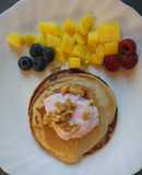 Tortitas de avena y plátano
