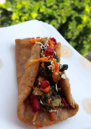 A picture of Vrat tacos.