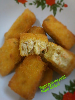 Foto resep Nugget Ayam mix wortel