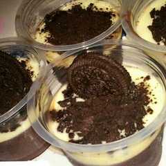 A picture of Nutripuding Choco Oreo.
