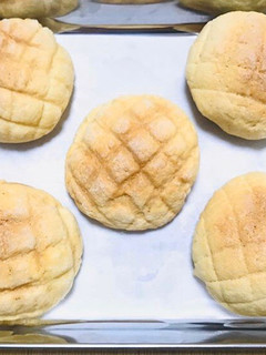 Foto resep Melon Pan Roti terkenal di Jepang