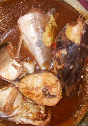 A picture of #kebbi state fresh fish pepper soup.