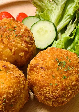 รูปของ คร็อกเก้กุ้ง (Croquette)