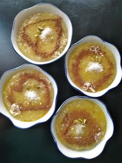 عکسی از دستور شله زرد