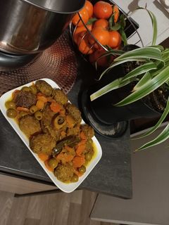 صورة لوصفة طاجين زيتون مطحون