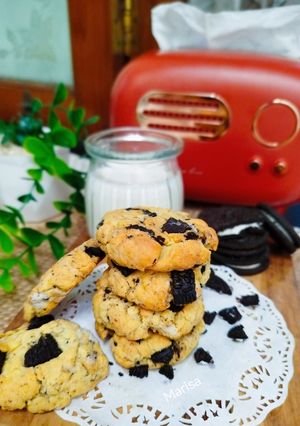 Foto resep Oreo Cream Cookies!