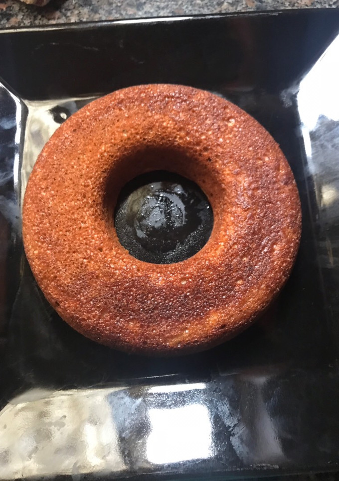 Una foto de Budín de banana sin tacc en olla essen re húmedo