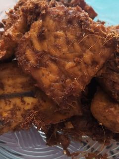 Foto resep Ayam Tahu Tempe Goreng Lengkuas (Masak di Rice Cooker aja) 😆