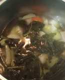 Canh xu xu cà rốt