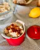 Arroz con leche sin azúcar en microondas