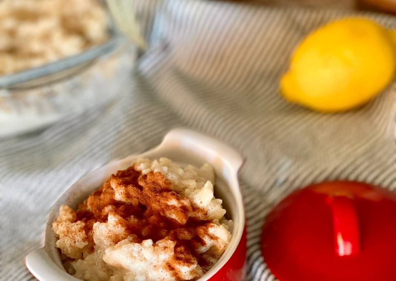 Arroz con leche sin azúcar en microondas