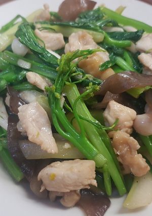 รูปของ กวางตุ้งดอกผัดอกไก่