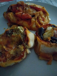 Una foto de Rollitos de Pizza 4 estaciones