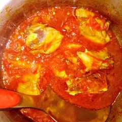 A picture of Gravy chicken.