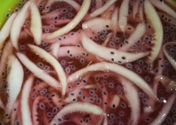 Cara termudah untuk Musim Gugur Di RumahEs Blewah Totol 