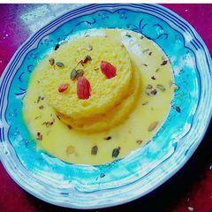 Bread rasmalai A picture of Bread rasmalai.