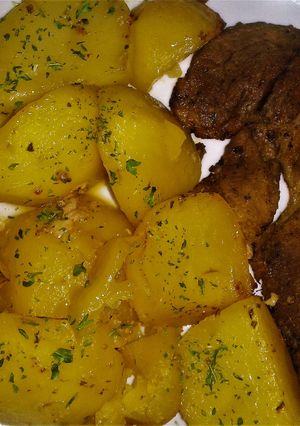 Sertésnyak, karaj fűszeres olaj pácban recept fotója