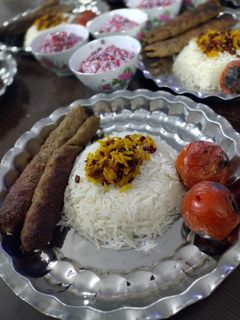 عکسی از دستور کباب کوبیده