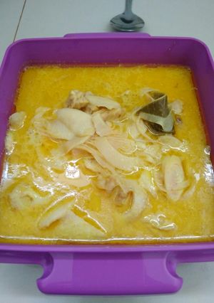 Foto resep Sayur Santan Rebung Ayam Tempe