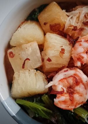 Foto resep Sop Ubi Kuah Udang