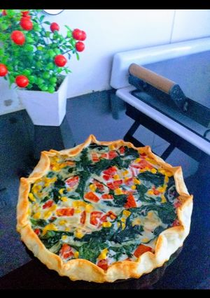 Una foto de Tarta de verdura