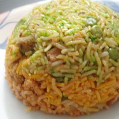 A picture of Mexican Rice.