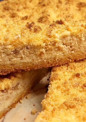 Una foto de Crumble de ricotta